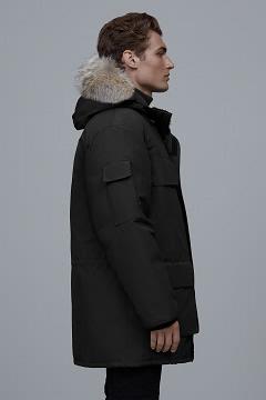 Chamarras Canada Goose Hombre México - Expedition Abrigos Negros QK9241075